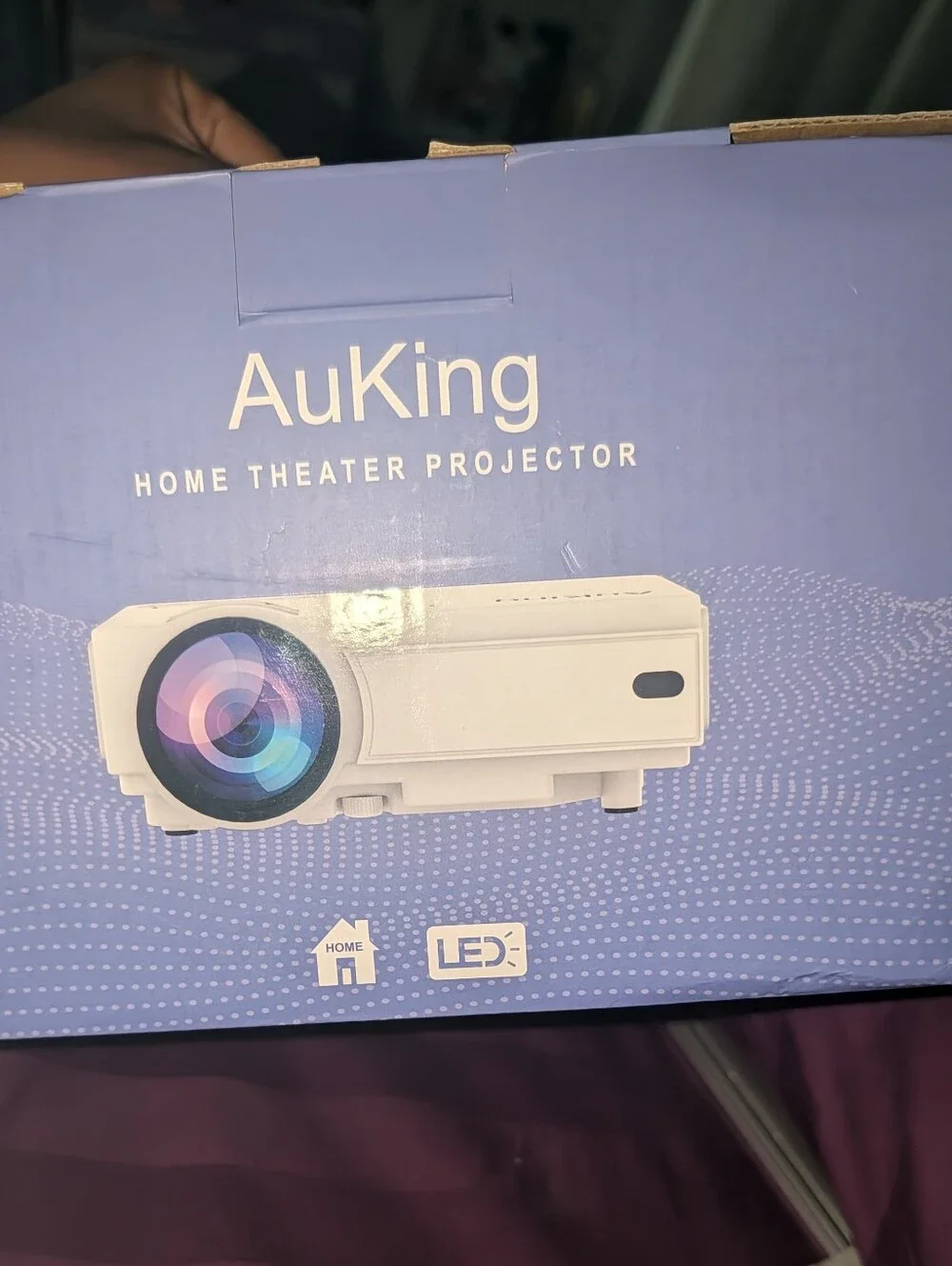 White Home Theater Projector – LED Video Projector